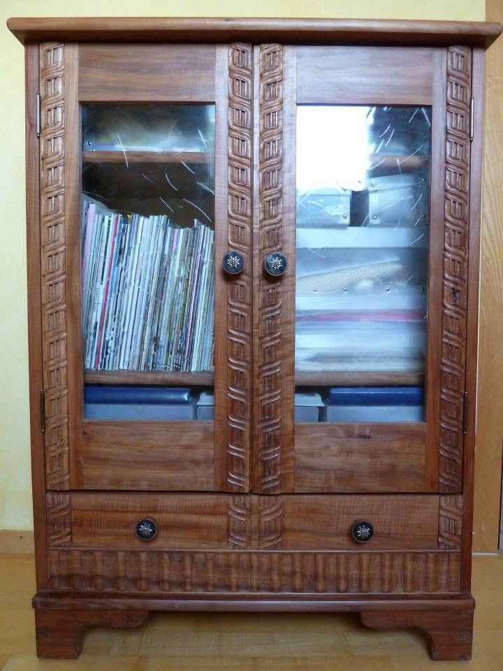 Inspiration: Carved Cabinet for Hobby Items