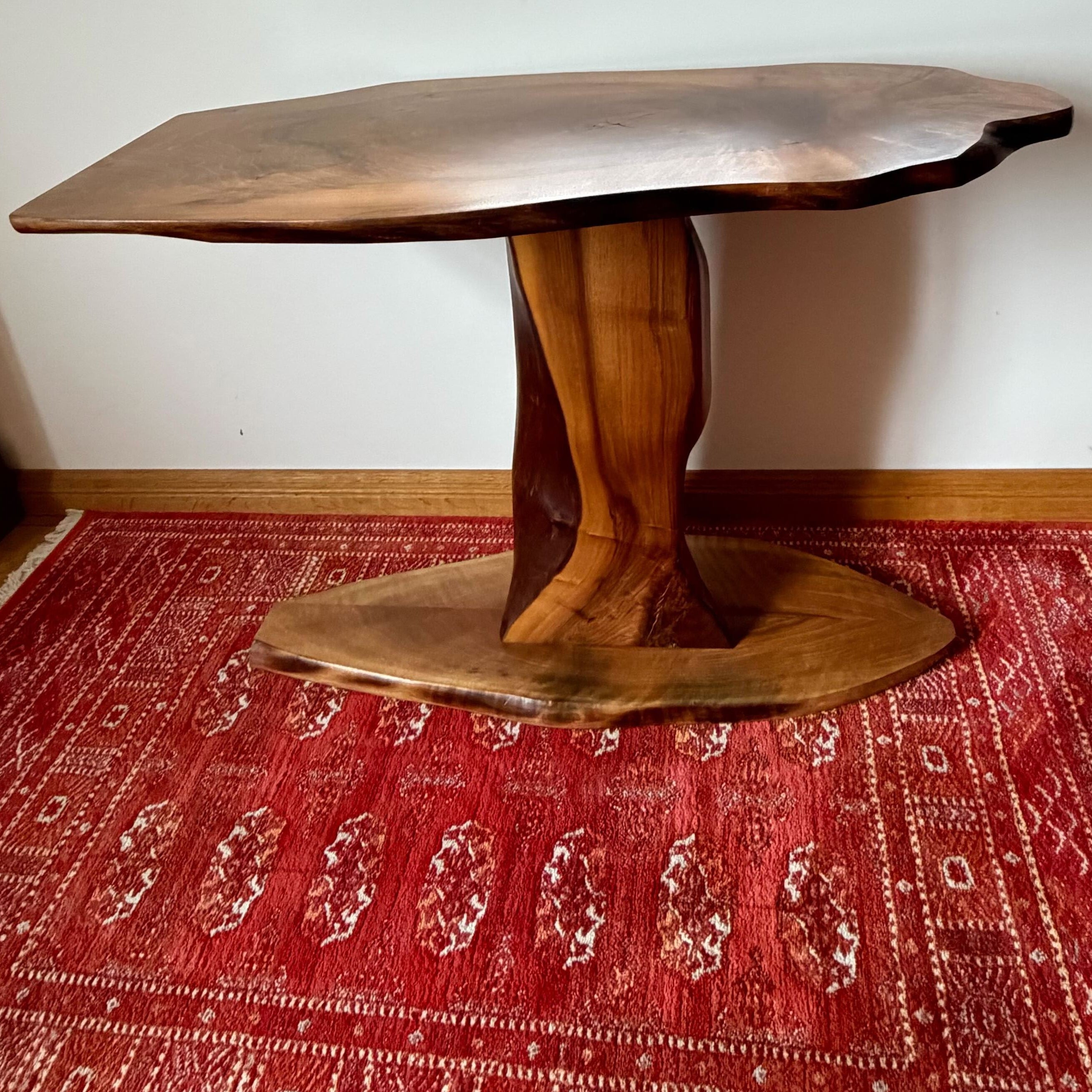 Natural Edge Walnut Table